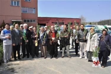 Daha Yeşil Bir Eyüp için 10 Bin Çam Fidanı Dağıtıldı