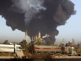 Humus'ta petrol rafinerisine silahlı saldırı