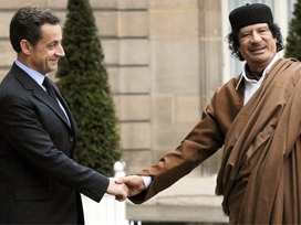 'Libya'daki kaosun sebebi Sarkozy'