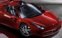 2012 model Ferrari 458 Spider