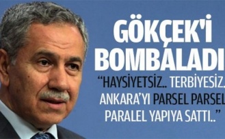 Arınç, Gökçek'i bombaladı: HAYSİYETSİZ!