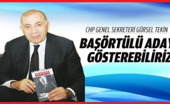 Başörtülü Aday Gösterebiliriz