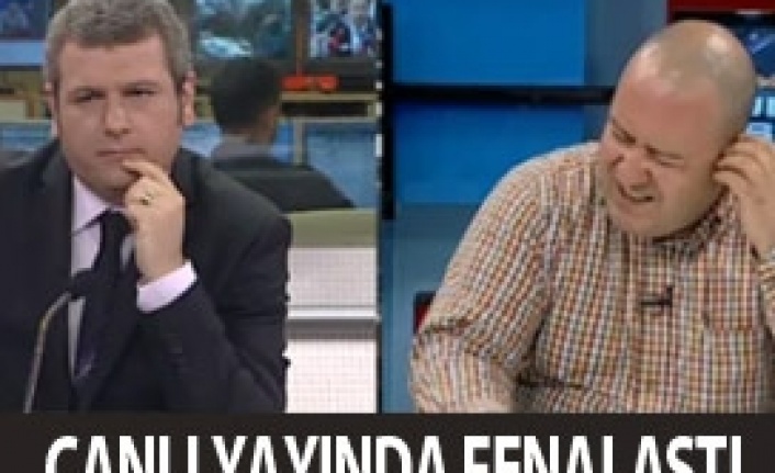 Canlı yayında bir anda fenalaştı Video