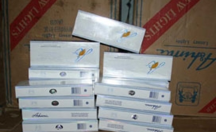 Karamanda 4 bin paket sigara yakalandı