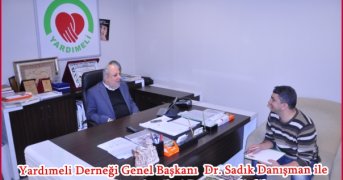 Yardımeli Derneği Genel Başkanı Dr. Sadık Danışman ile Suriyeli mültecileri Değerlendirdik